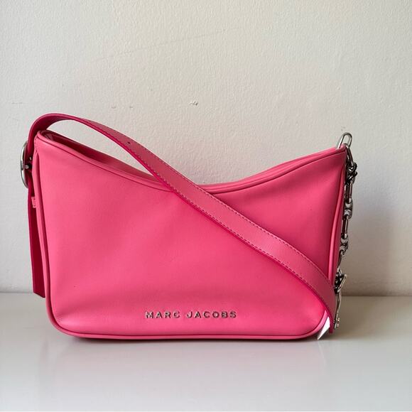 NEW MARC JACOBSChain-Link Leather Shoulder Bag w/ Tags - Picture 8 of 15